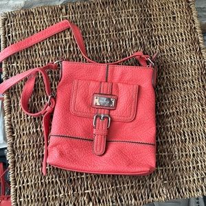 Crossbody leather purse